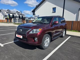 2014 Lexus LX 570 III Рестайлинг, красный, 3989000 рублей, вид 1