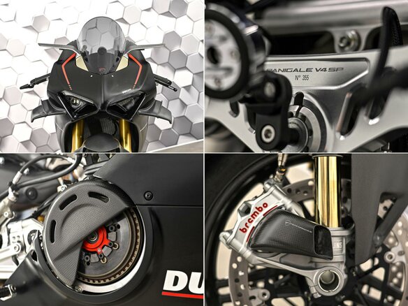2021 Ducati Panigale V4, чёрный - вид 9