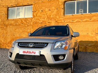 2009 Kia Sportage II Рестайлинг, серебристый, 1200000 рублей, вид 2