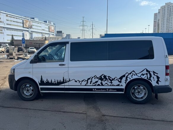 2013 Volkswagen Transporter Long T5 Рестайлинг, белый, 2280000 рублей - вид 10