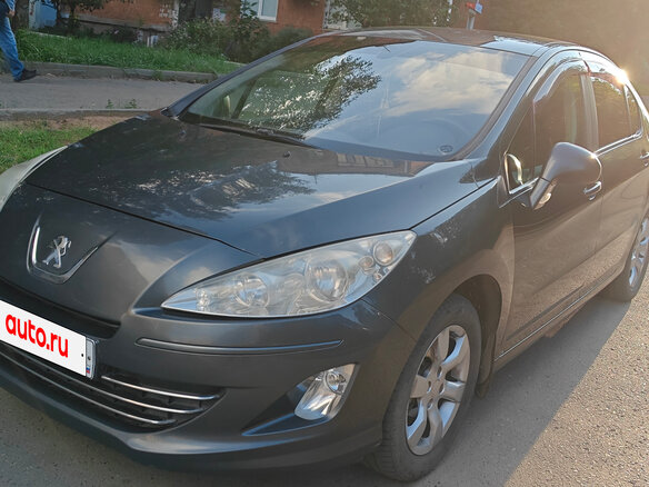 2012 Peugeot 408 I, серый, 550000 рублей - вид 3