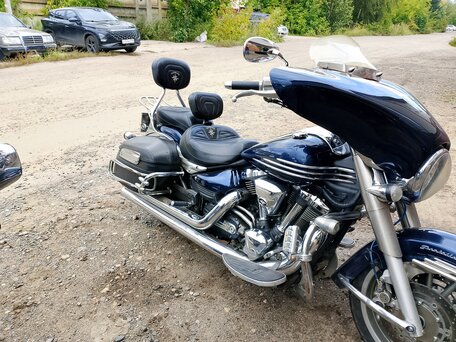 2007 Yamaha XV 1900, синий, 850000 рублей, вид 5
