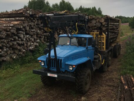 2006 Урал 43443, синий, 7000000 рублей, вид 1