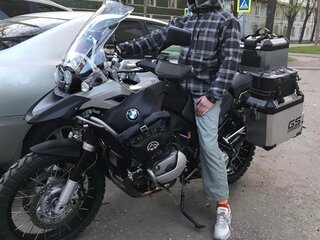 2008 BMW R 1200 GS Adventure, серый, 1175000 рублей, вид 1