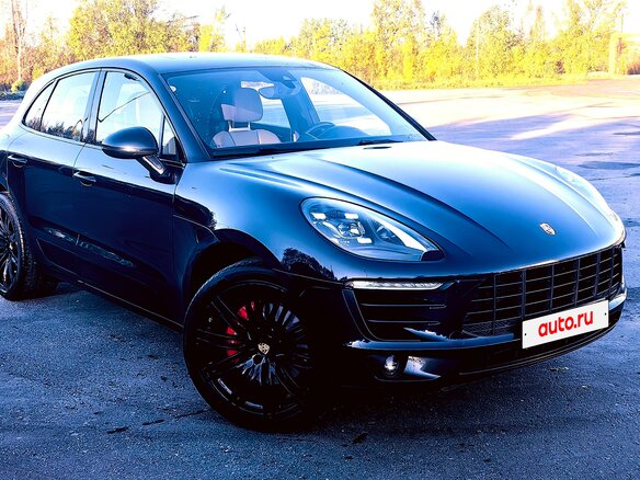 2017 Porsche Macan S Diesel I, синий, 4000000 рублей - вид 2