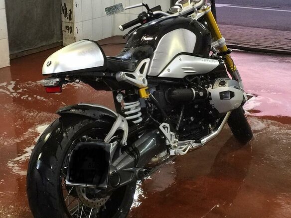 2014 BMW R Nine T, чёрный - вид 5