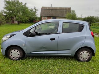 2013 Chevrolet Spark III, серый, 530000 рублей, вид 4