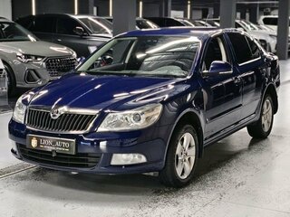 2012 Skoda Octavia II (A5) Рестайлинг, синий, 915000 рублей, вид 3