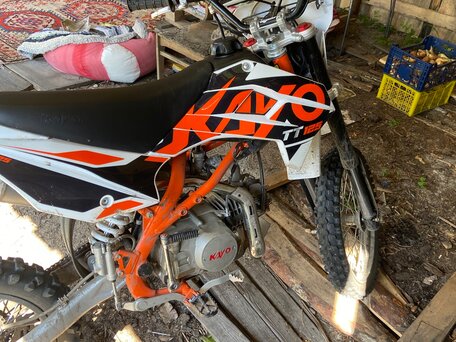 2024 Kayo Basic TT125, белый, 70000 рублей, вид 4