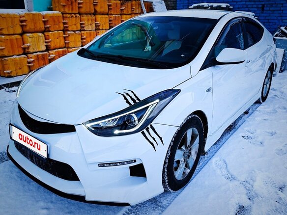 2011 Hyundai Elantra V (MD), белый, 680000 рублей - вид 10