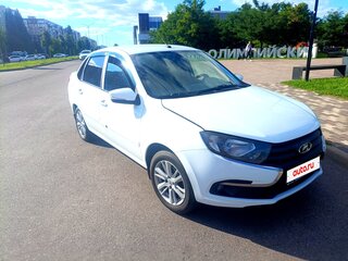 2021 Lada (ВАЗ) Granta I Рестайлинг, белый, 630000 рублей, вид 3