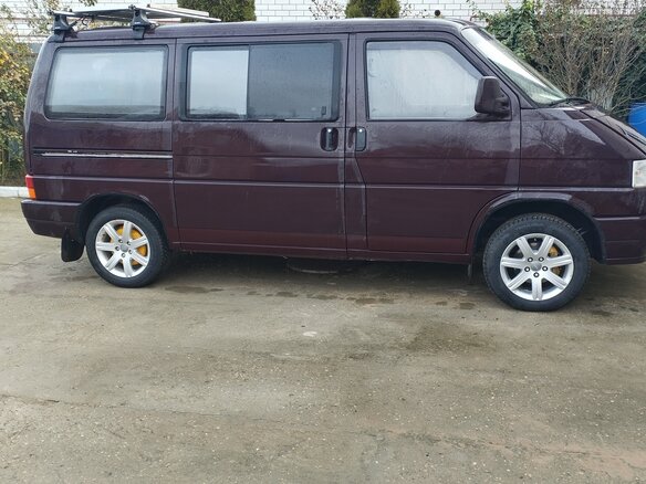 1991 Volkswagen Caravelle T4, коричневый, 500000 рублей - вид 5