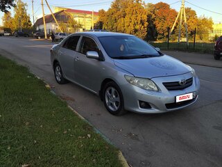 2008 Toyota Corolla X (E140, E150), серый, 670000 рублей, вид 3