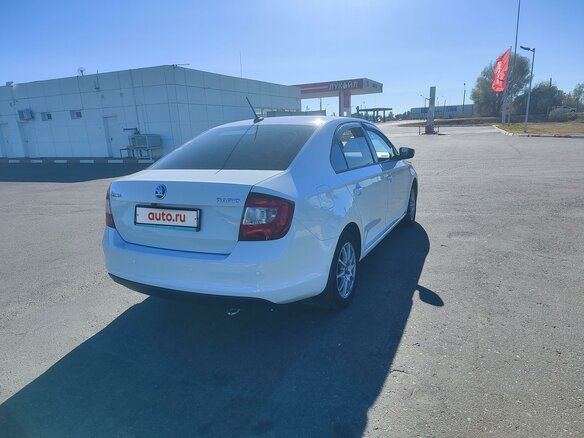 2020 Skoda Rapid I Рестайлинг, белый, 1470000 рублей - вид 5