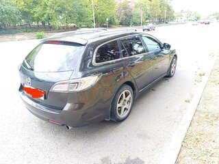 2008 Mazda 6 II (GH), чёрный, 850000 рублей, вид 2