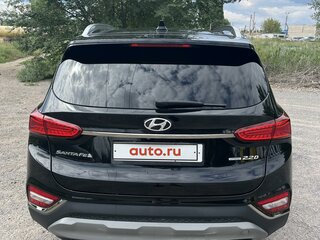 2018 Hyundai Santa Fe IV, чёрный, 2780000 рублей, вид 3