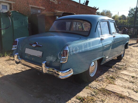 1962 ГАЗ 21 «Волга», голубой - вид 1