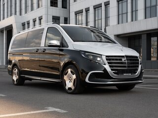 2025 Mercedes-Benz V-Класс Extra Long 300 d экстра длинный III (W447) Рестайлинг 2, чёрный, 13700000 рублей, вид 3