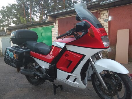 1999 Kawasaki GTR 1000 (ZG1000 Concours), пурпурный, 212262 рублей, вид 1