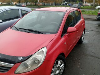 2007 Opel Corsa D, красный, 350000 рублей, вид 1