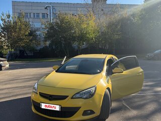2014 Opel Astra GTC J Рестайлинг, жёлтый, 950000 рублей, вид 2