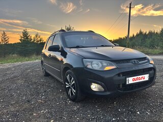 2014 Lada (ВАЗ) Kalina II, чёрный, 290000 рублей, вид 3