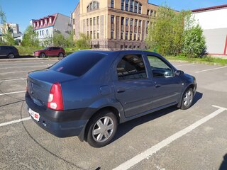 2008 Dacia Logan I, синий, 380000 рублей, вид 4
