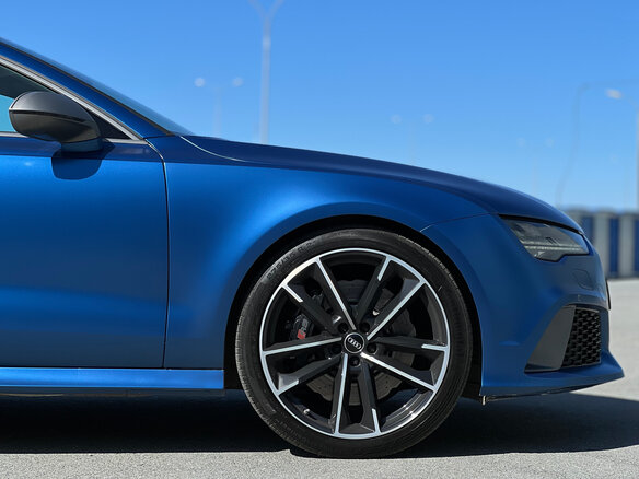 2016 Audi RS 7 performance I (4G) Рестайлинг, синий - вид 11