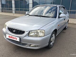 2007 Hyundai Accent ТагАЗ II, серебристый, 390000 рублей, вид 1