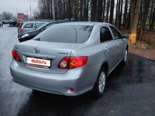 2007 Toyota Corolla X (E140, E150), серый, 660000 рублей, вид 4