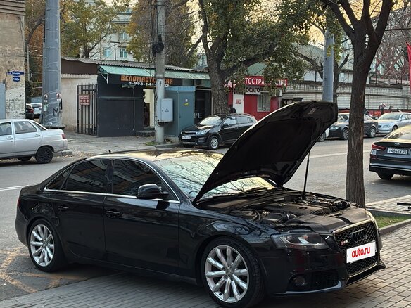 2008 Audi A4 IV (B8), чёрный, 1000000 рублей - вид 13
