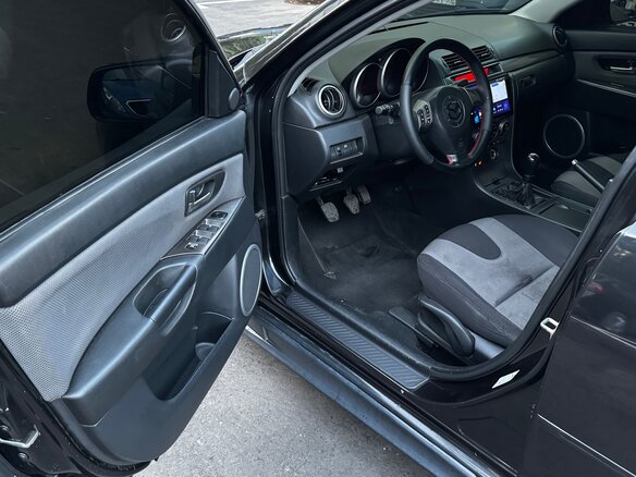 2008 Mazda 3 I (BK) Рестайлинг, чёрный, 475000 рублей - вид 10