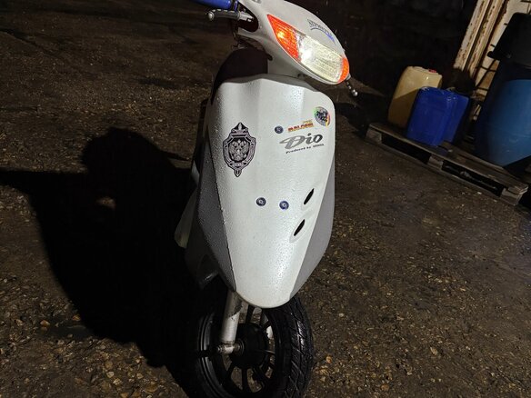 2000 Honda Dio, белый, 65000 рублей - вид 3