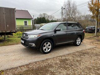 2013 Toyota Highlander II (XU40) Рестайлинг, серый, 1900000 рублей, вид 1