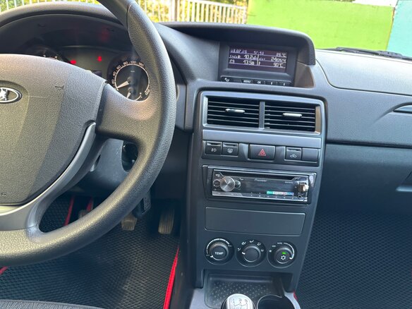 2014 Lada (ВАЗ) Priora I Рестайлинг, чёрный, 730000 рублей - вид 11
