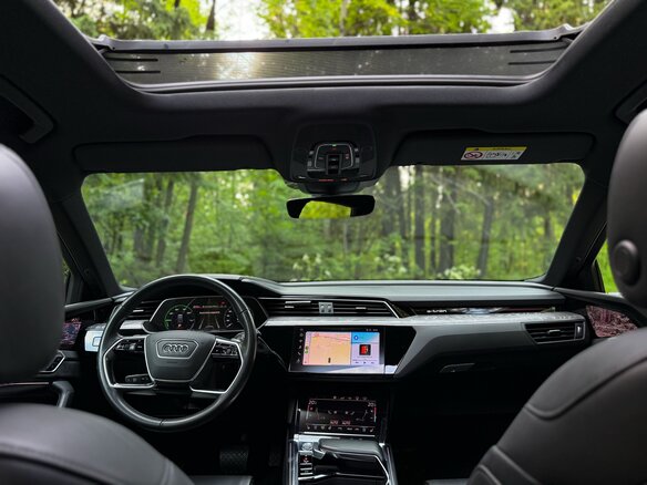 2020 Audi e-tron 55 I, синий, 5800000 рублей - вид 15