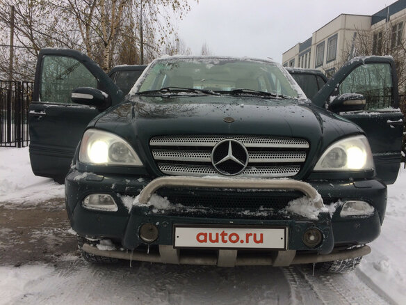 2003 Mercedes-Benz M-Класс 500 I (W163) Рестайлинг, зелёный - вид 6