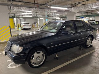 1997 Mercedes-Benz S-Класс 500 III (W140) Рестайлинг, синий, 12000000 рублей, вид 1