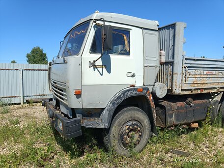 2004 КамАЗ 53215, серый, 880000 рублей, вид 3