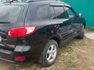 2008 Hyundai Santa Fe II, чёрный, 950000 рублей, вид 3