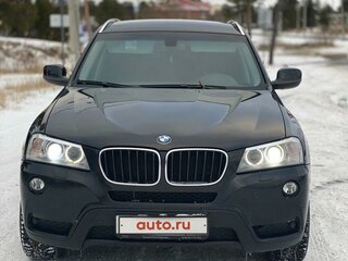 2013 BMW X3 20i xDrive II (F25), чёрный, 1700000 рублей, вид 2