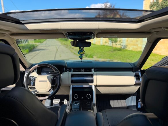 2020 Land Rover Range Rover IV Рестайлинг, синий, 9850000 рублей - вид 13