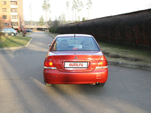 2009 Mitsubishi Lancer Classic IX Рестайлинг, красный - вид 17