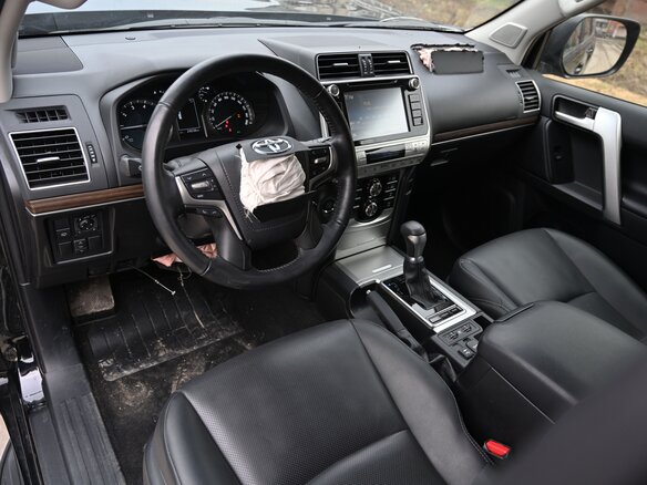 2020 Toyota Land Cruiser Prado 150 Series Рестайлинг 2, чёрный - вид 11