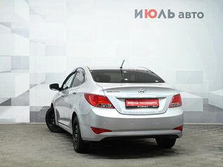 2016 Hyundai Solaris I Рестайлинг, серый, 980000 рублей, вид 4