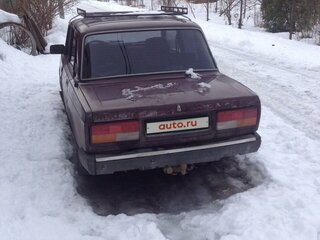 2008 Lada (ВАЗ) 2107, фиолетовый, 135000 рублей, вид 2