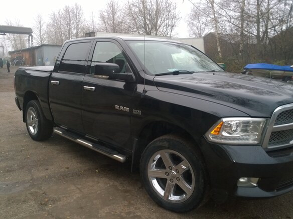 2009 Dodge RAM IV (DS/DJ), чёрный