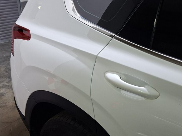 2021 Hyundai Santa Fe IV Рестайлинг, белый, 3250000 рублей - вид 12