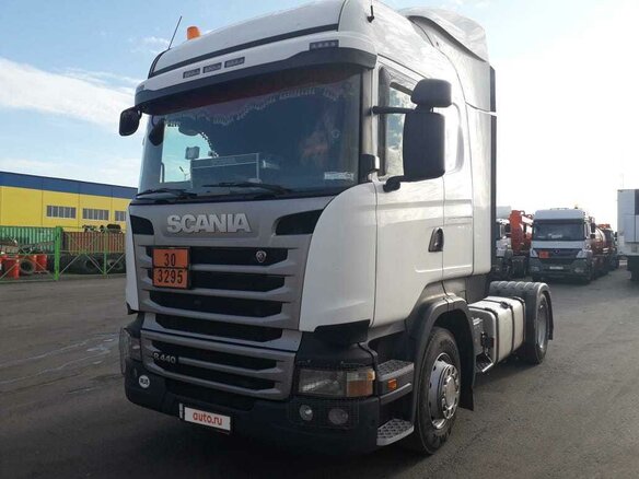 2017 Scania R-Series, белый