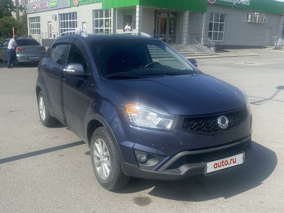 2014 SsangYong Actyon II Рестайлинг, синий, 1050000 рублей - вид 3